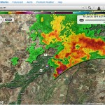 6-24-11-Squall-Line Strangely Smooth Squall Line